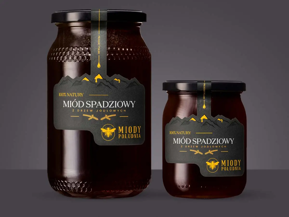 Miód spadziowy jodłowy płynny