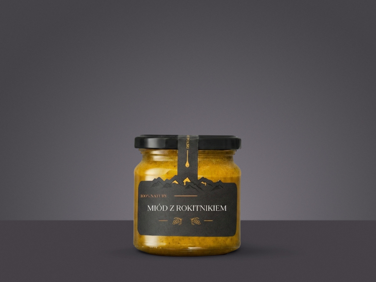 Kremowany miód z rokitnikiem
